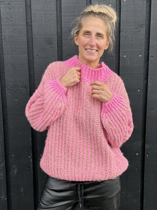 Best Sale Marta du Chateau A0033 Knit Mdcabbie Pink