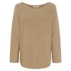 Shop Marta du Chateau 5001 Aw Knit Mdcdagmar Light Camel 8617