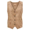 Cheap Marta du Chateau 3913B Vest Mdcagatha Camello