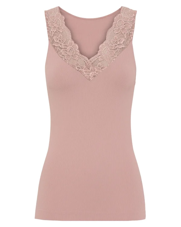 Flash Sale Tim og simonsen Belen V-Lace Top Rose Antico