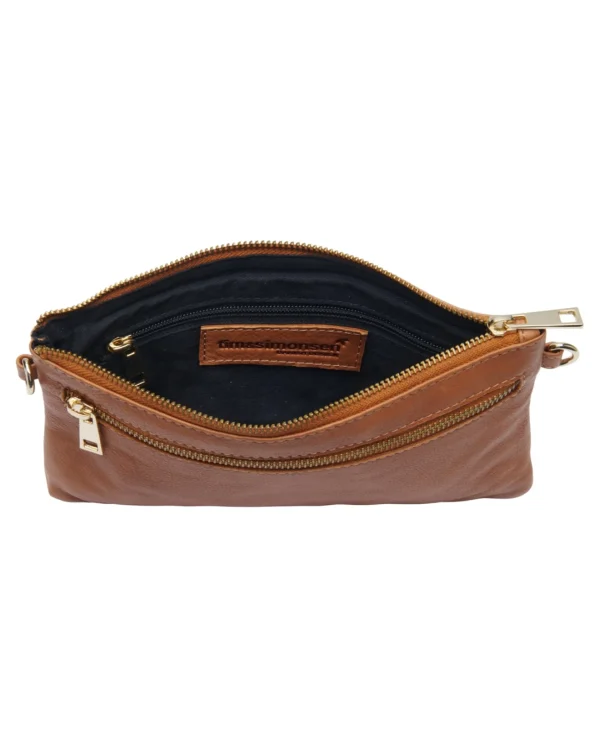 Cheap Tim og simonsen Betty Small Bag Cognac/Gold
