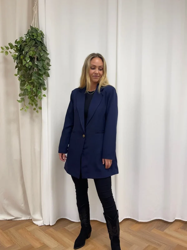 Cheap Marta du Chateau 4926 Blazer Aw Blue