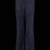 Online Black Colour Box Denim Pant Black Denim