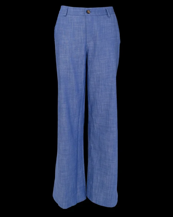 Best Black Colour Box Light Denim Pant Lt. Blue