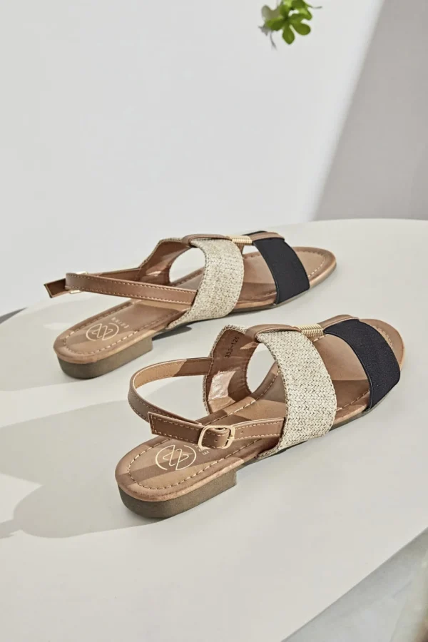 Discount * Camille Sandal 333-126 Black