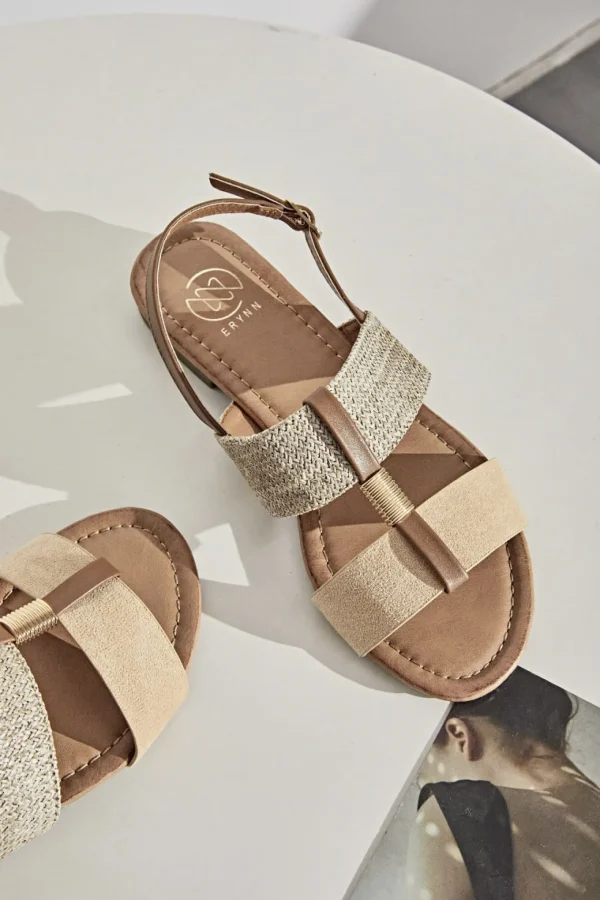 Outlet * Camille Sandal 333-126 Camel