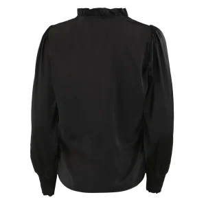 New Continue Darling Studs Blouse Black