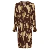Store marta du chateau 5378 Dress Mdceva Marrone 3320