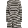 Best Sale Basic Apparel Elba Short Dress Black / Off White