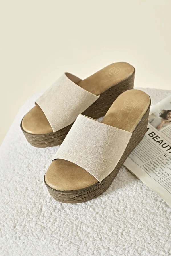New * Fl-916 Sandal Beige