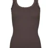 Cheap Tim & Simonsen Frida Rib Top Caffe