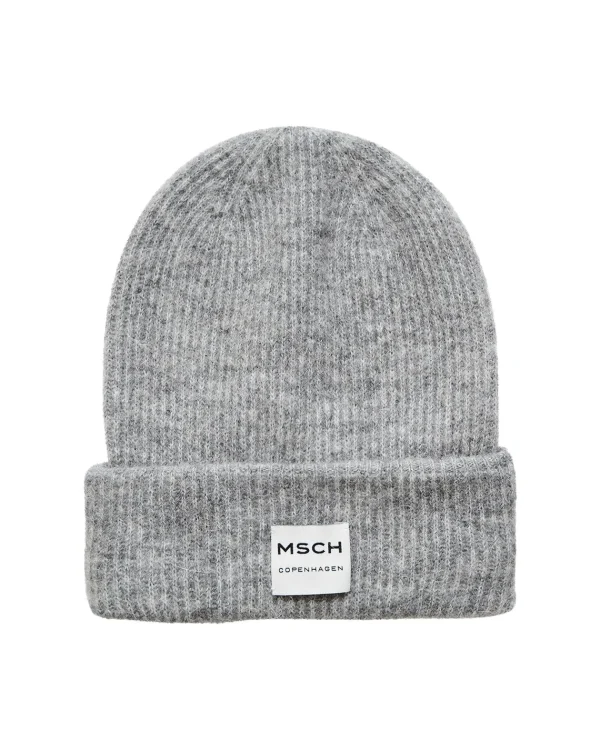 Store Moss Copenhagen Hope Beanie Grey Melange