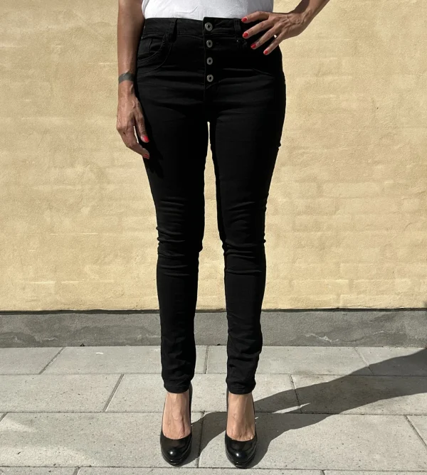 Cheap Jewelly jeans 5154-1 Black