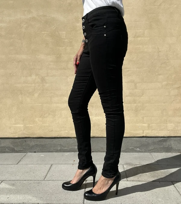 Cheap Jewelly jeans 5154-1 Black
