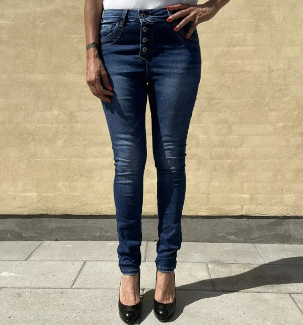 Best Sale Jewelly jeans 22249 Mid Blue