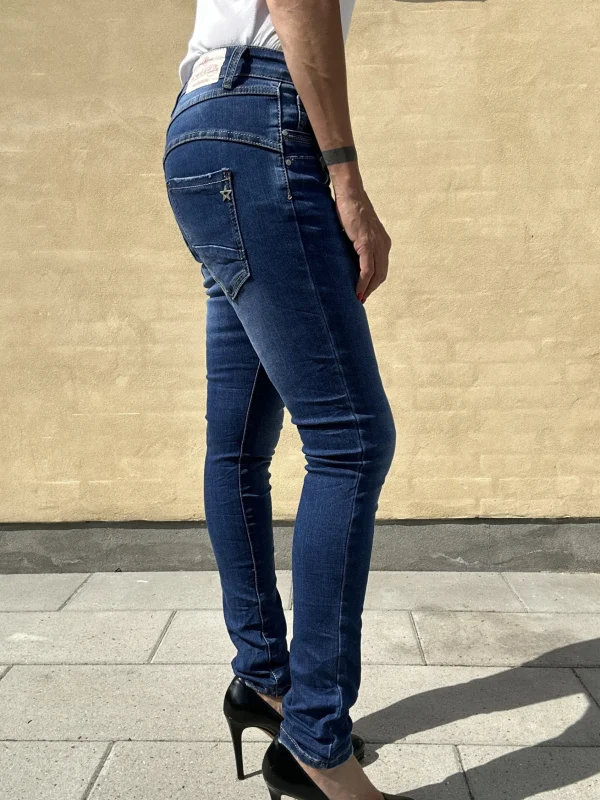 Best Sale Jewelly jeans 22249 Mid Blue