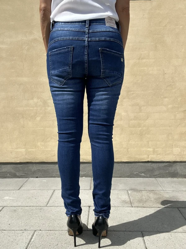 Best Sale Jewelly jeans 22249 Mid Blue