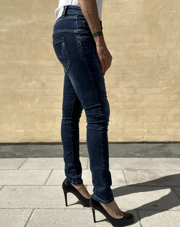 Outlet Jewelly jeans 2503 Simili Dark Blue Trash