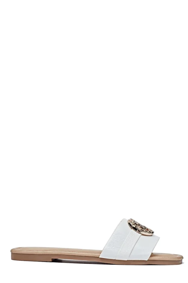 Flash Sale * Jn-116 Sandal White