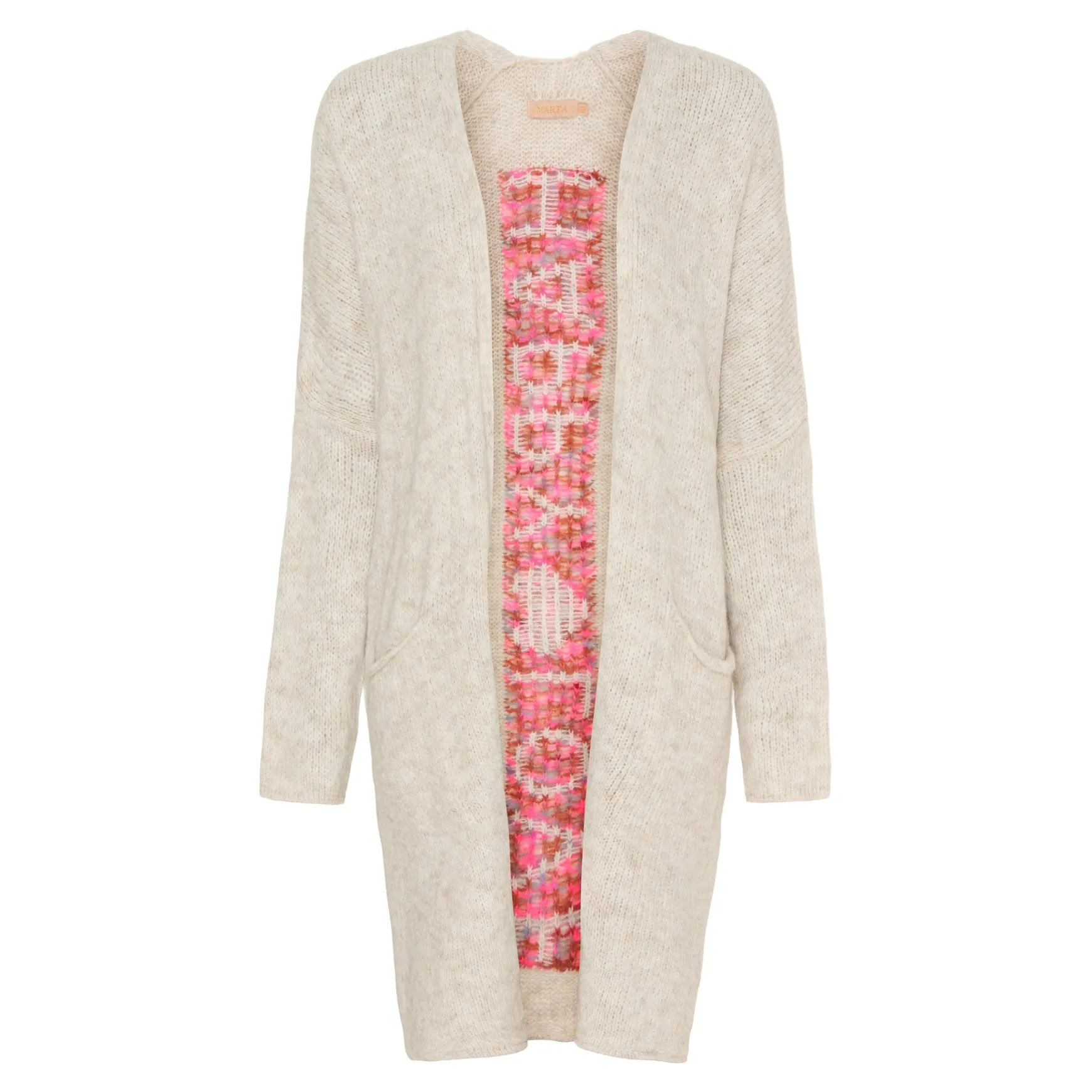 knit_cardigan_mdcclarice_0.webp Fashion Marta du Chateau 23664 Knit Cardigan Mdcclarice Calce/Fuxia