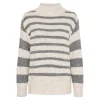 Shop marta du chateau 22504 Knit Mdcliv Calce/Grigio