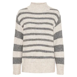 Shop marta du chateau 22504 Knit Mdcliv Calce/Grigio