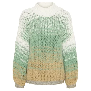 Discount Marta du Chateau 446 Knit White/Green/Camel