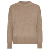 Discount Continue Laila Strik Bluse Gold
