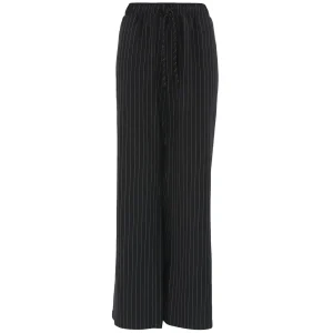 Fashion Continue Lis Pinstripe Pant Black