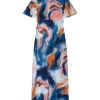 Flash Sale Love & Divine Love1000-4 Dress Blue Marble
