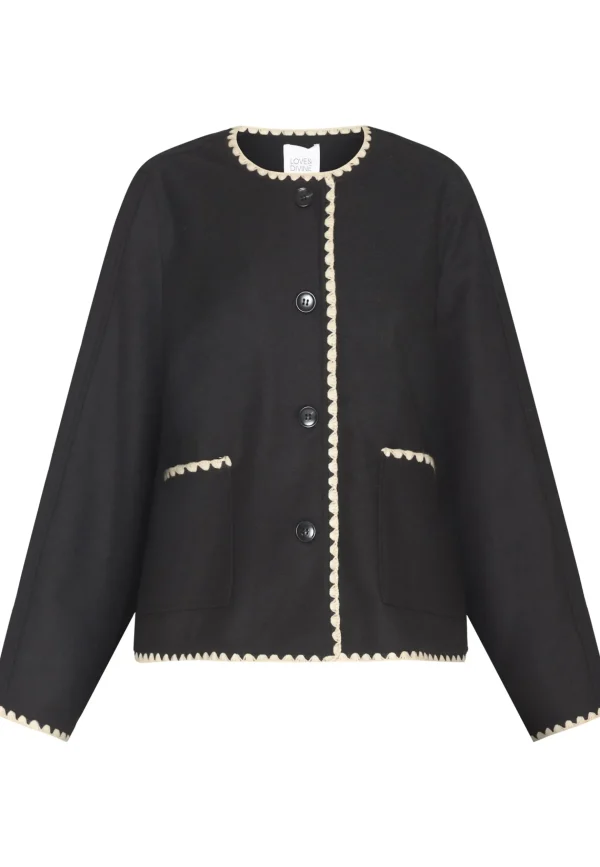 Clearance Love & Divine Love1028 Jacket Black