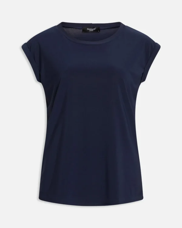 Best Sale Sisters Point Low A T-Shirt Navy