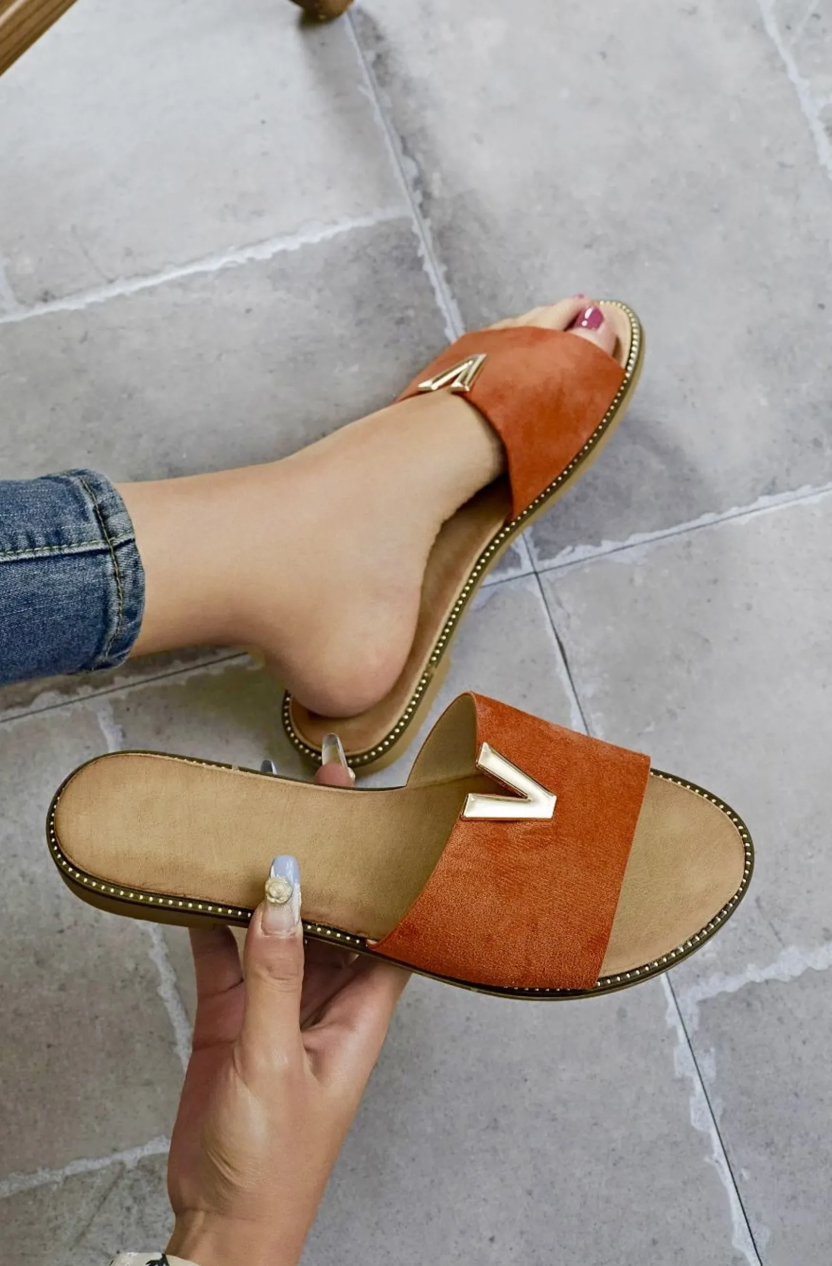 ls_sandal_orange_0.webp Shop * Ls-562 Sandal Orange