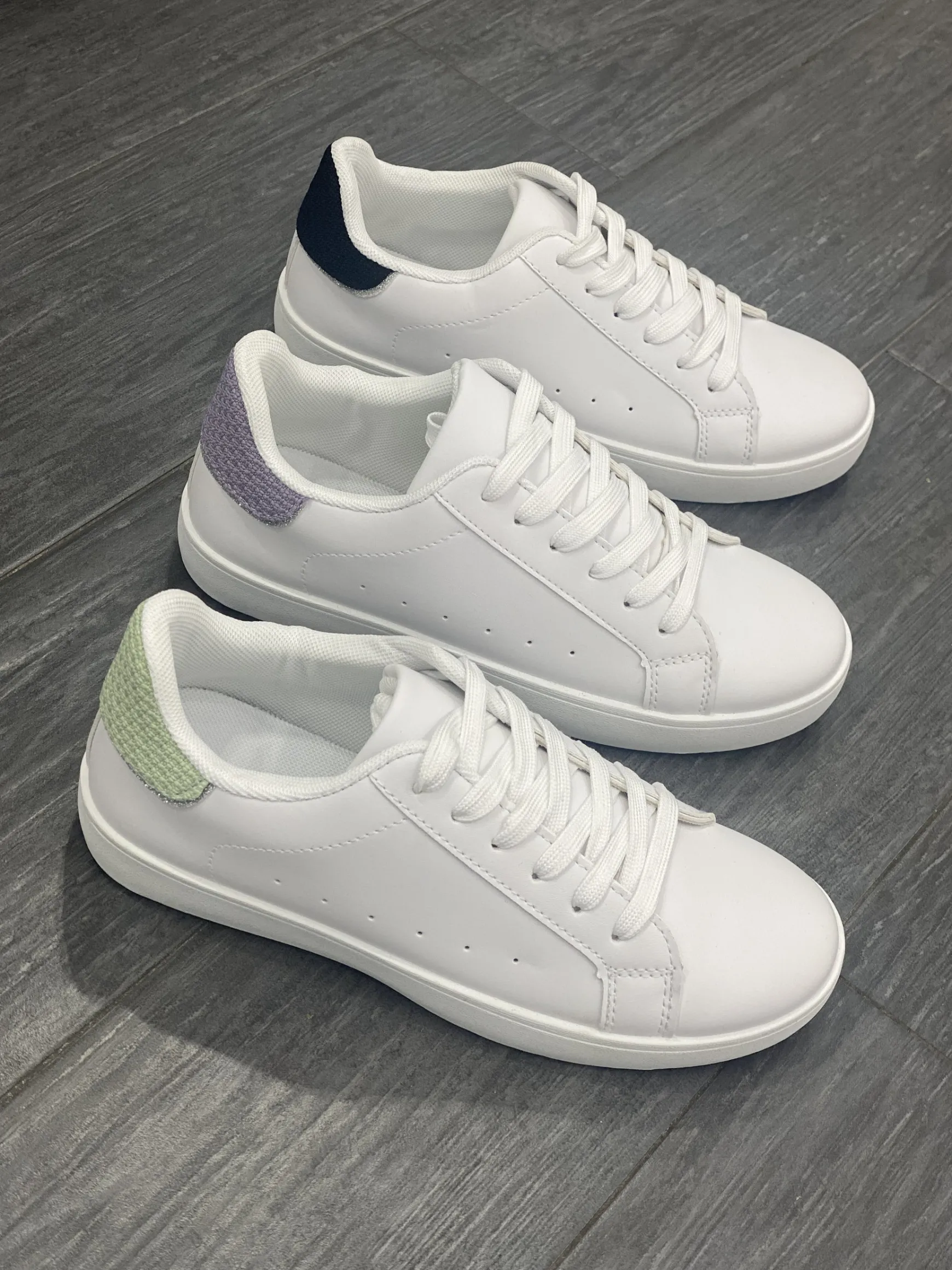 luna_sneakers__whiteblack_3.webp Outlet * Luna Sneakers 8910 White/Black