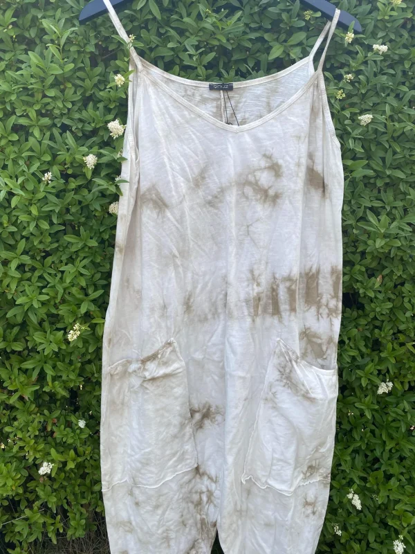 Fashion Qnuz Nandi Trouser Suit Beige