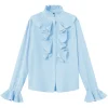 Flash Sale Qnuz Natasja Shirt Pastel Blue