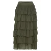 Flash Sale marta du chateau 7664Ng Skirt Mdckaren Kaki