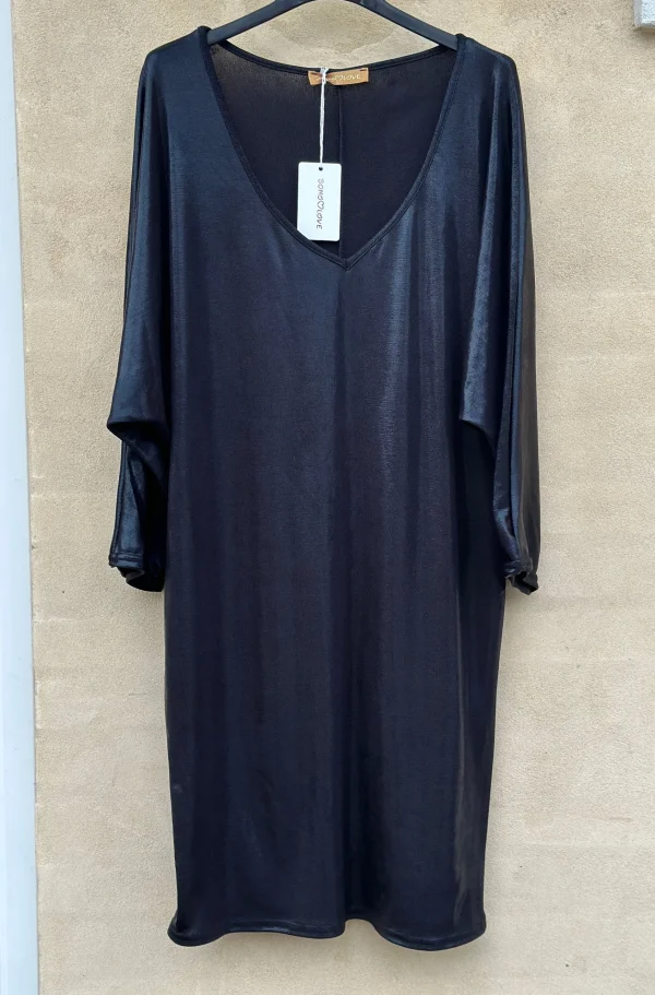 Hot Boho Love Party Kjole Med Shine Black