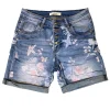 Shop marta du chateau S22154 Shorts Flower