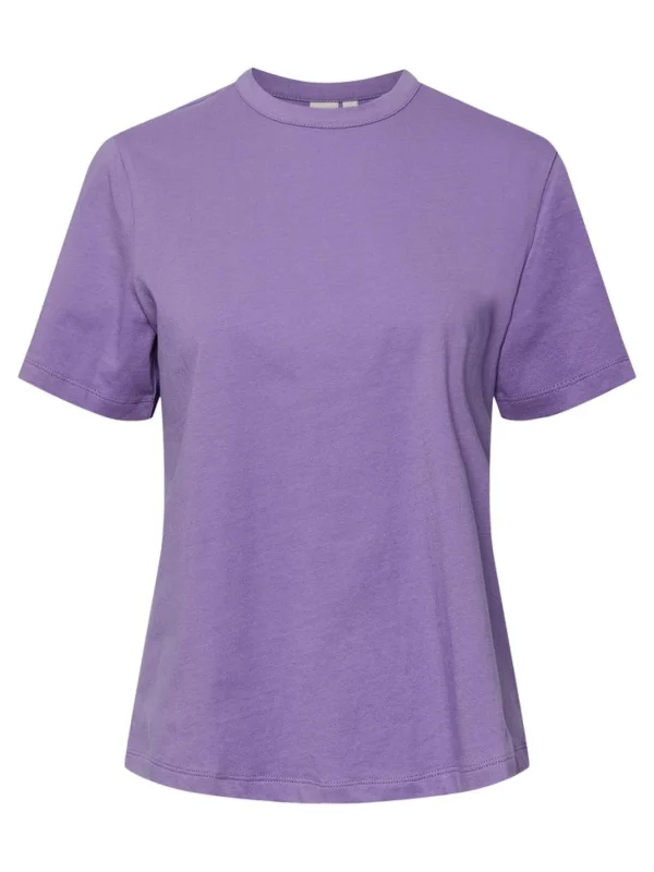 Clearance YAS Sarita Ss O-Neck T-Shirt Bougainvillea (Lilla)