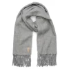 Cheap marta du chateau 171419 Scarf Light Grey Melange