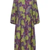 Clearance YAS Semili Midi Dress Amaranth