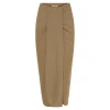 Fashion Marta du Chateau 4906 Skirt Mdcarlene Camello