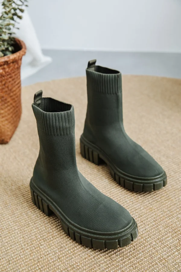 New * 9850 Soft Stovle Green
