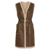 Cheap Marta du Chateau 38014-2 Vest Mdcadeline Tabacco