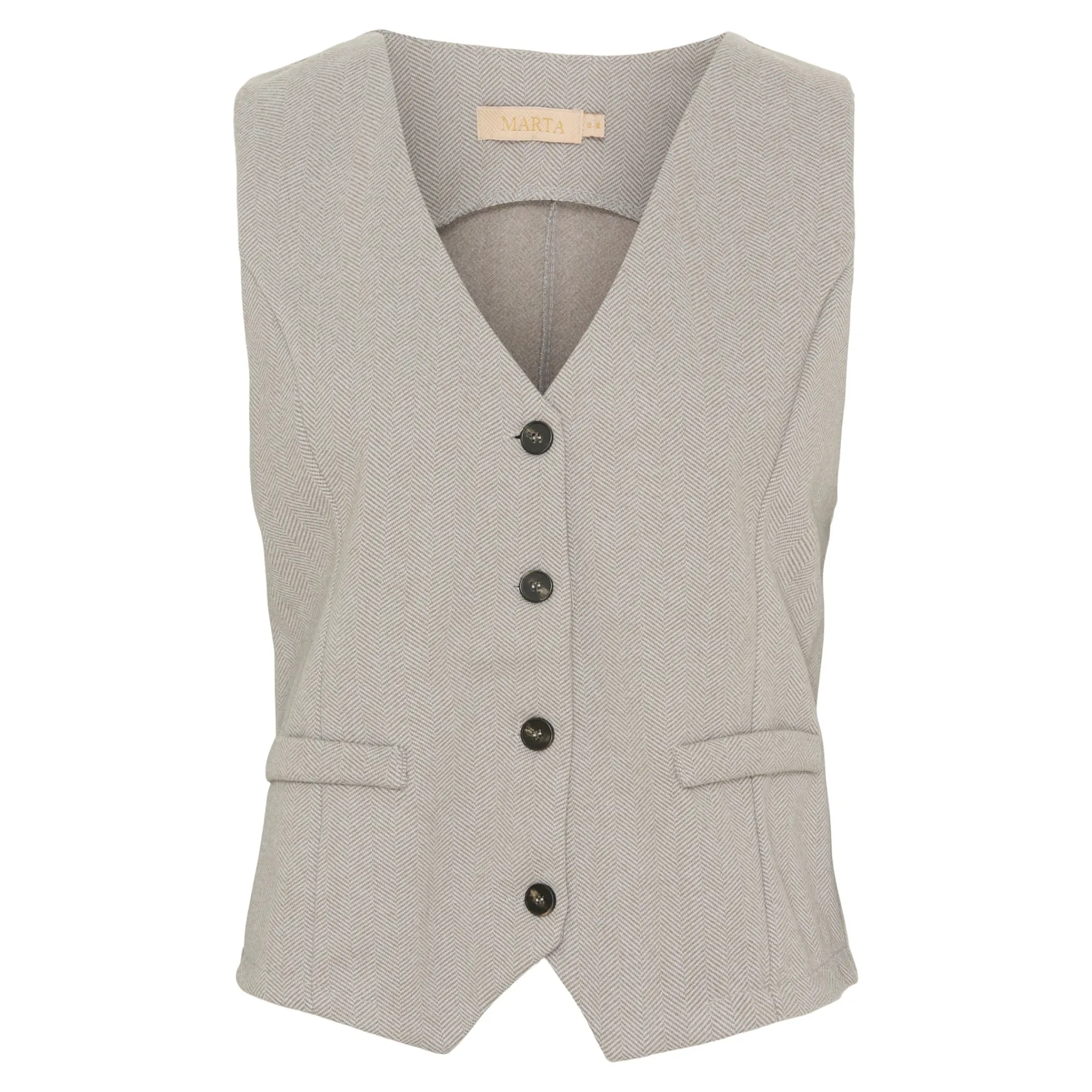 vest_mdcbente_beige_0.webp Hot Marta du Chateau 3913 Vest Mdcbente Beige