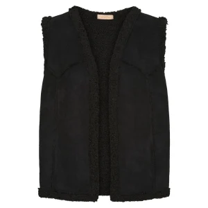 Shop marta du chateau 85552 Vest Mdcjohanne Black