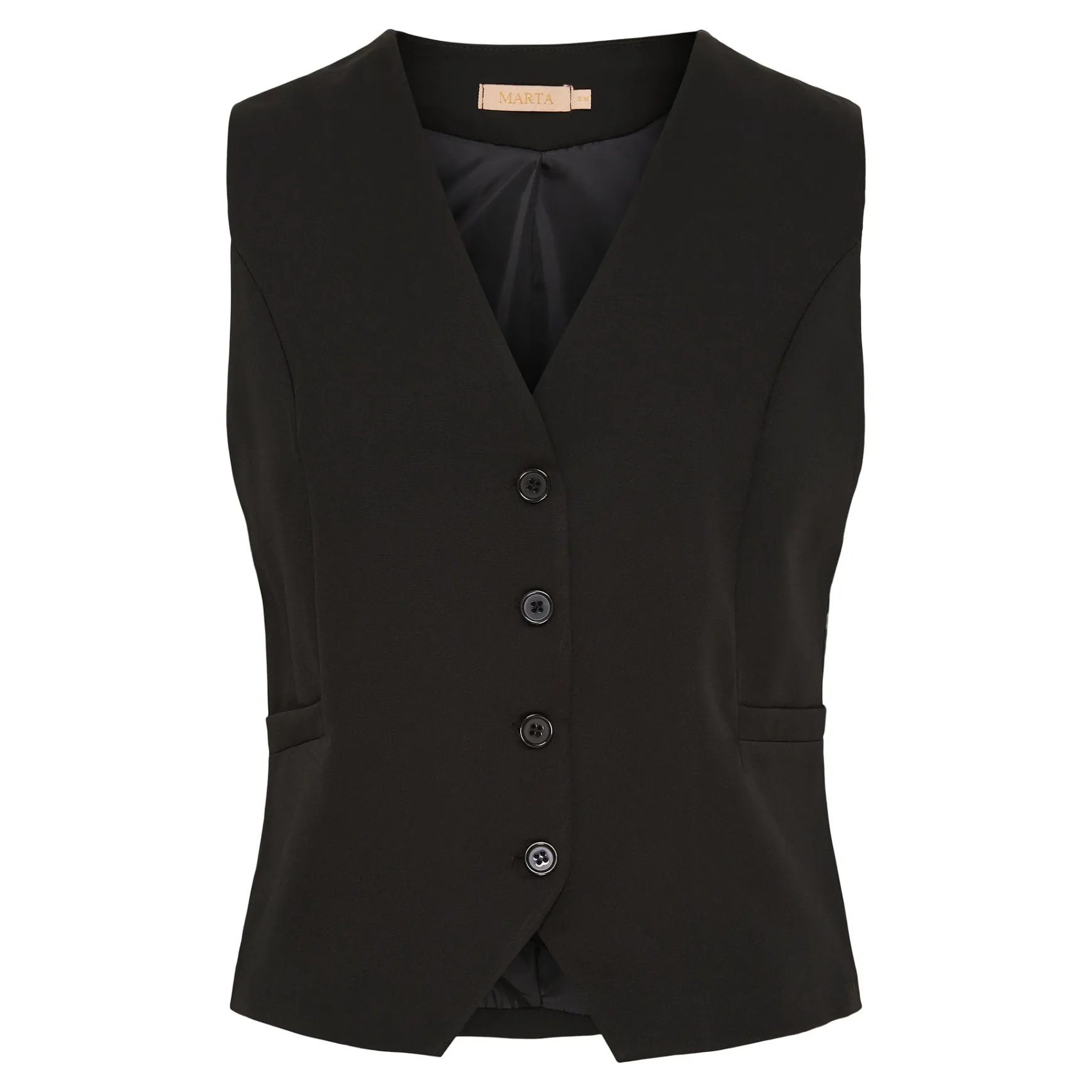 vest_mdcvilde_black_0.webp Fashion marta du chateau 81093 Vest Mdcvilde Black