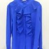 Fashion Gown Vigga Flaeseskjorte Indigo Blue