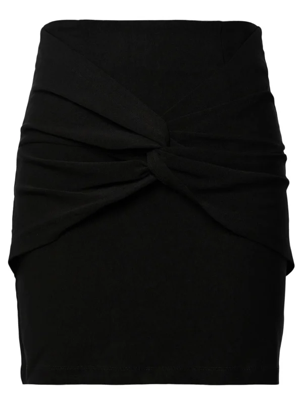 Best YAS Myra Hw Short Skirt Black